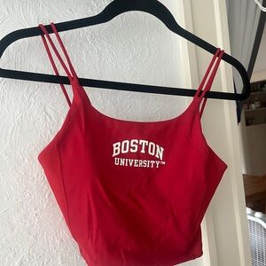 NEW WITH TAGS Boston University Longline Sports bra